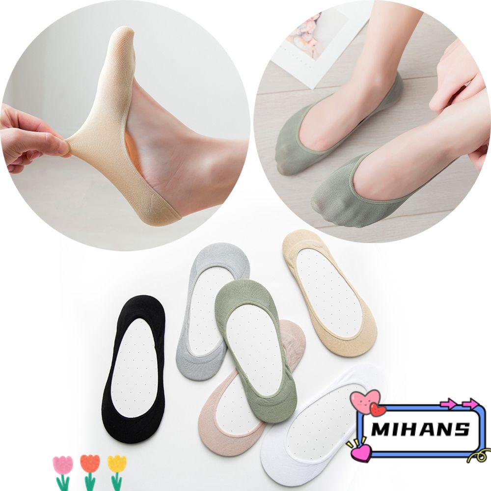 MIH Vớ Thuyền Bằng Silicone Thấm Hút Mồ Hôi Chống Trượt Dành Cho Nữ