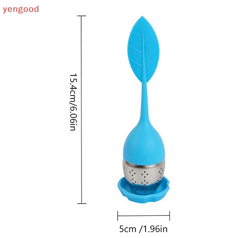 1 Dụng Cụ Lọc Trà Bằng Silicon Hình Người Dễ Thương