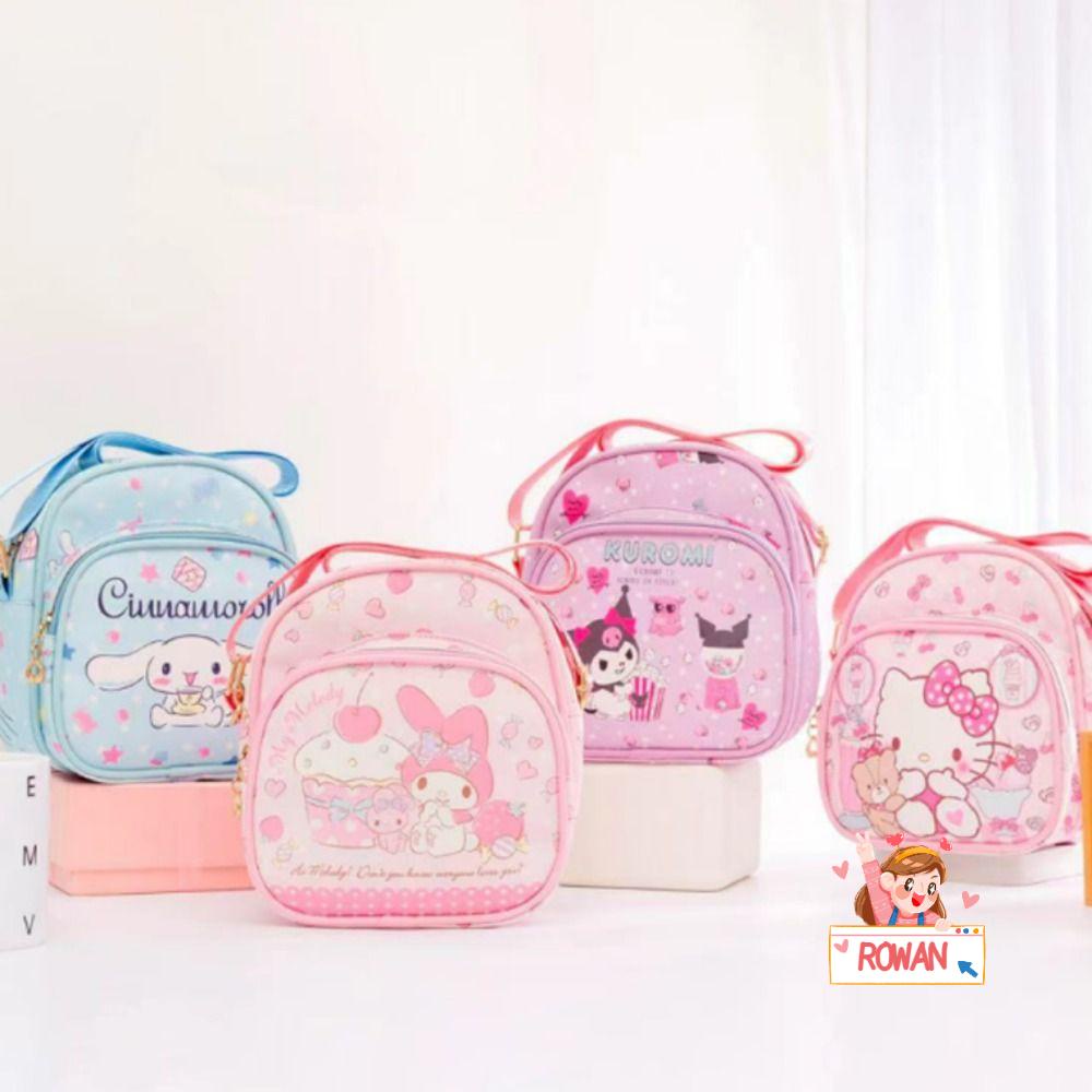 ROWANS Túi Đeo Vai Đựng Điện Thoại Hình Melody Cinnamon Hoạt Hình Cho Nữ