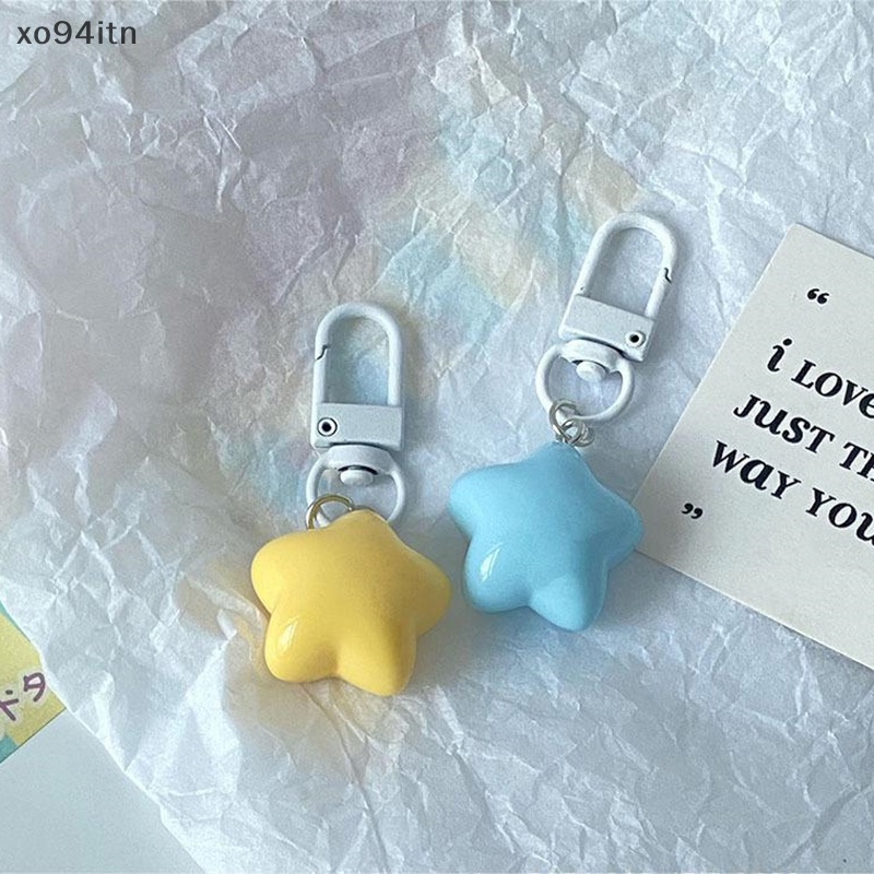 1 Móc Khóa Hình Ngôi Sao Hoạt Hình Dễ Thương