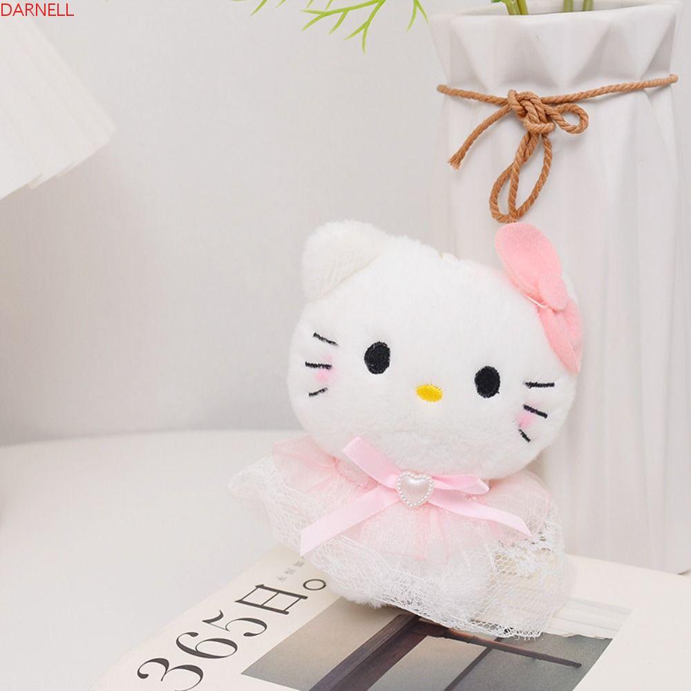 DARNELL Móc Khóa Hình Mèo Nhồi Bông Kuromi Cinnamoroll Đáng Yêu