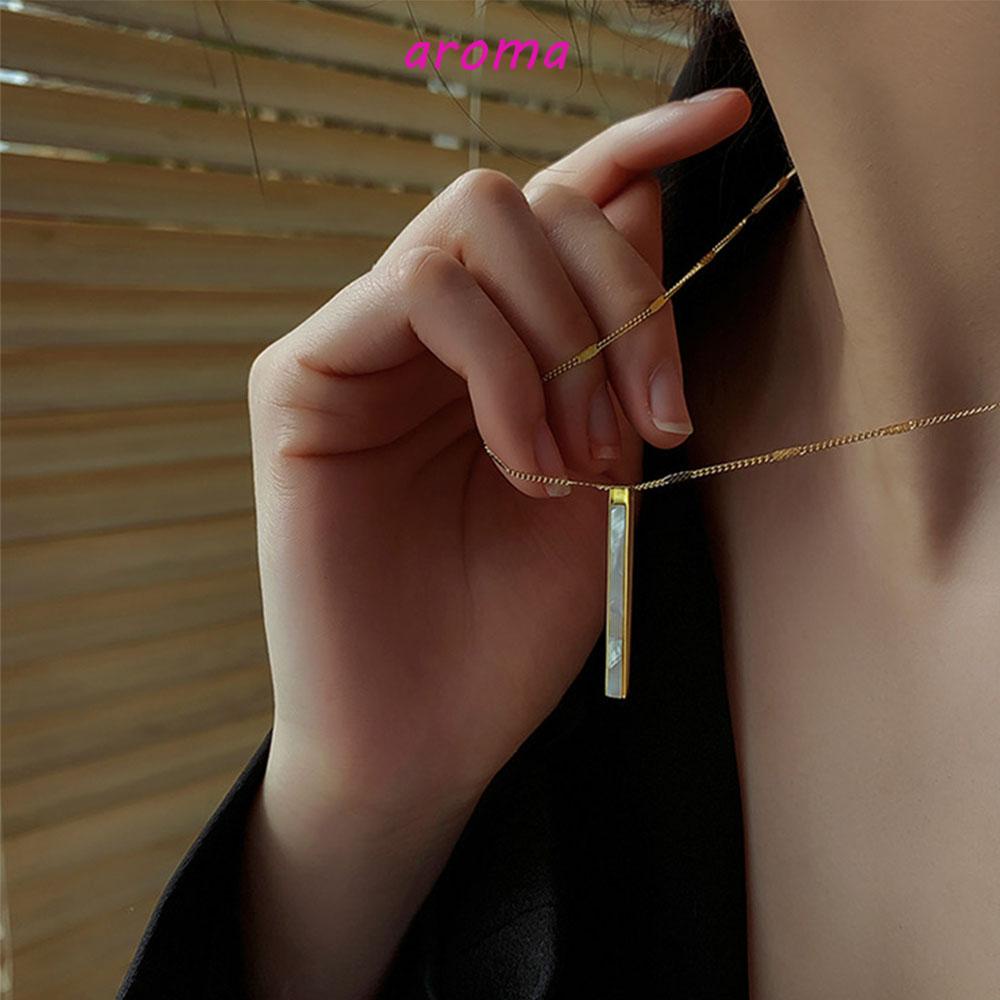 AROMA Vòng Cổ Choker Đính Vỏ Sò Thời Trang Cho Nữ