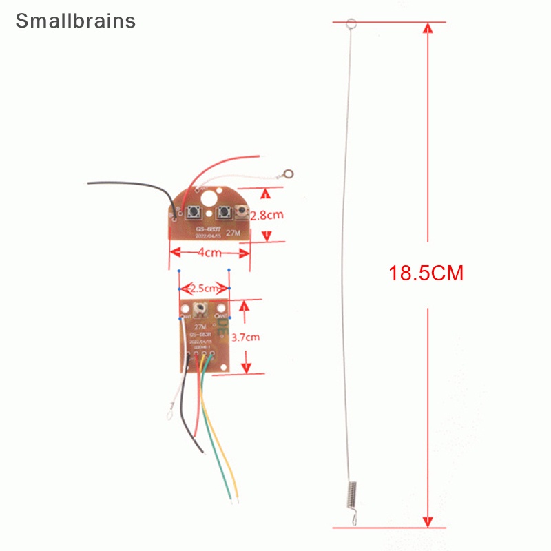 Bảng Mạch Ăng Ten Nhận Tín Hiệu Điều Khiển Từ Xa 4CH RC 27MHz