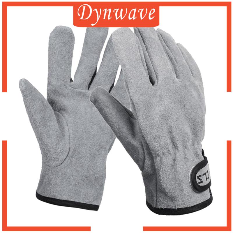 Găng Tay Bằng Da Bền Chịu Nhiệt Bền Bỉ Dùng Cắt Tỉa Làm Vườn, Nông Trại, Xe Máy, unisex Với Vòng Đeo Tay