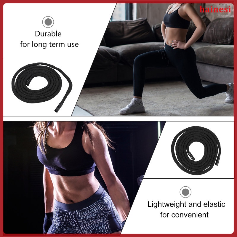 Set 10 Dây Đeo Cổ Tay Quần Short Vải Cotton Màu Đen Phối Dây Rút Thời Trang