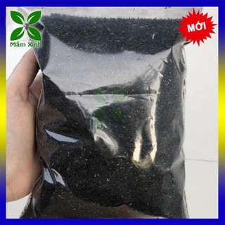 1kg TRO TRẤU DÙNG TRỘN ĐẨT TRỒNG CÂY, ƯƠM CÂY CON, Trấu hun cải tạo đất tơi xốp, giá thể trồng lan, lọc nước