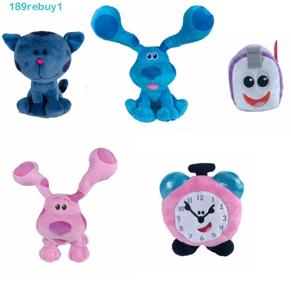 REBUY1 Thú Nhồi Bông Mềm Mại Hình Chú Chó Hồng Đáng Yêu Treo Móc Khóa