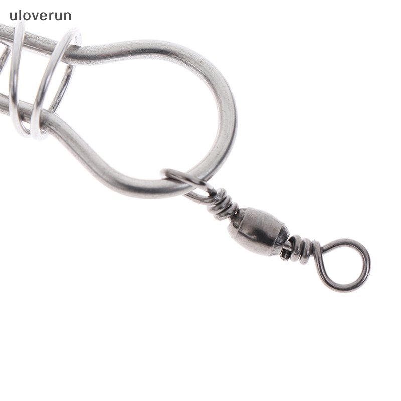 Uloverun Dụng Cụ Câu Cá Khóa Thắt Lưng Bằng Thép Không Gỉ 14 / 18CM vn