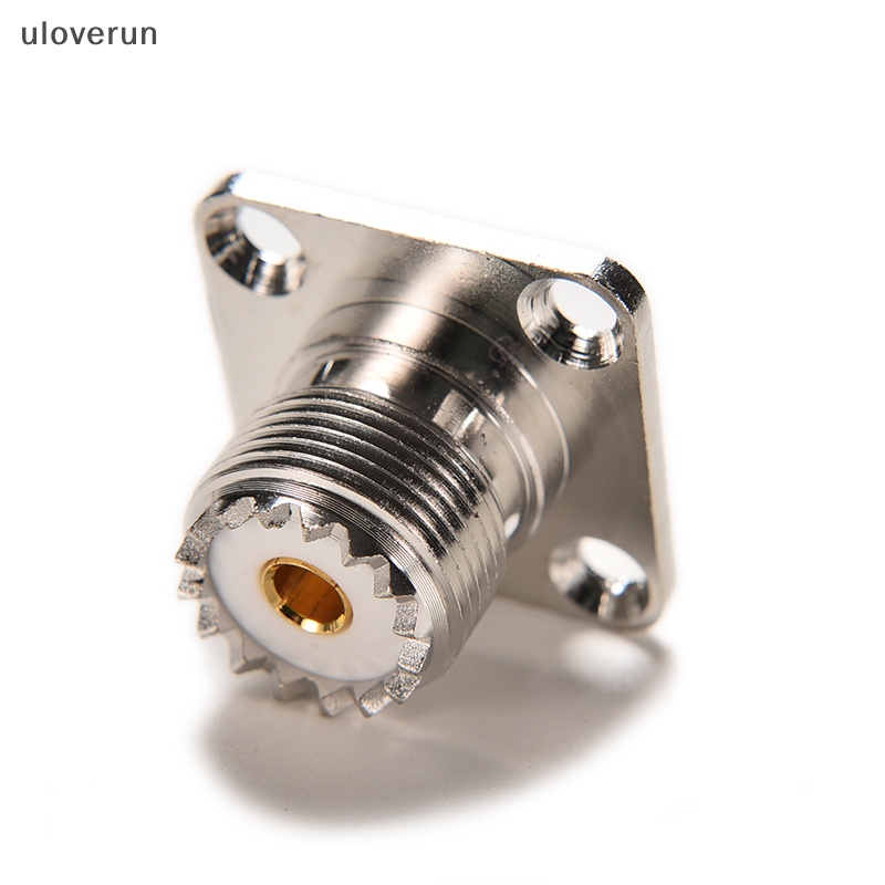 1 Đầu Nối SO239 UHF female jack 4 Lỗ 25mm
