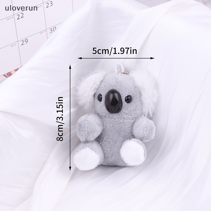 Móc Khóa Gấu Koala Nhồi Bông 8cm Dễ Thương