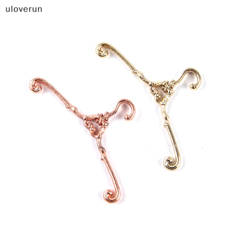 Set 5 Móc Treo Quần Áo Búp Bê Blyth 1 / 6 ob11 4 / 6.5cm Bằng Kim Loại