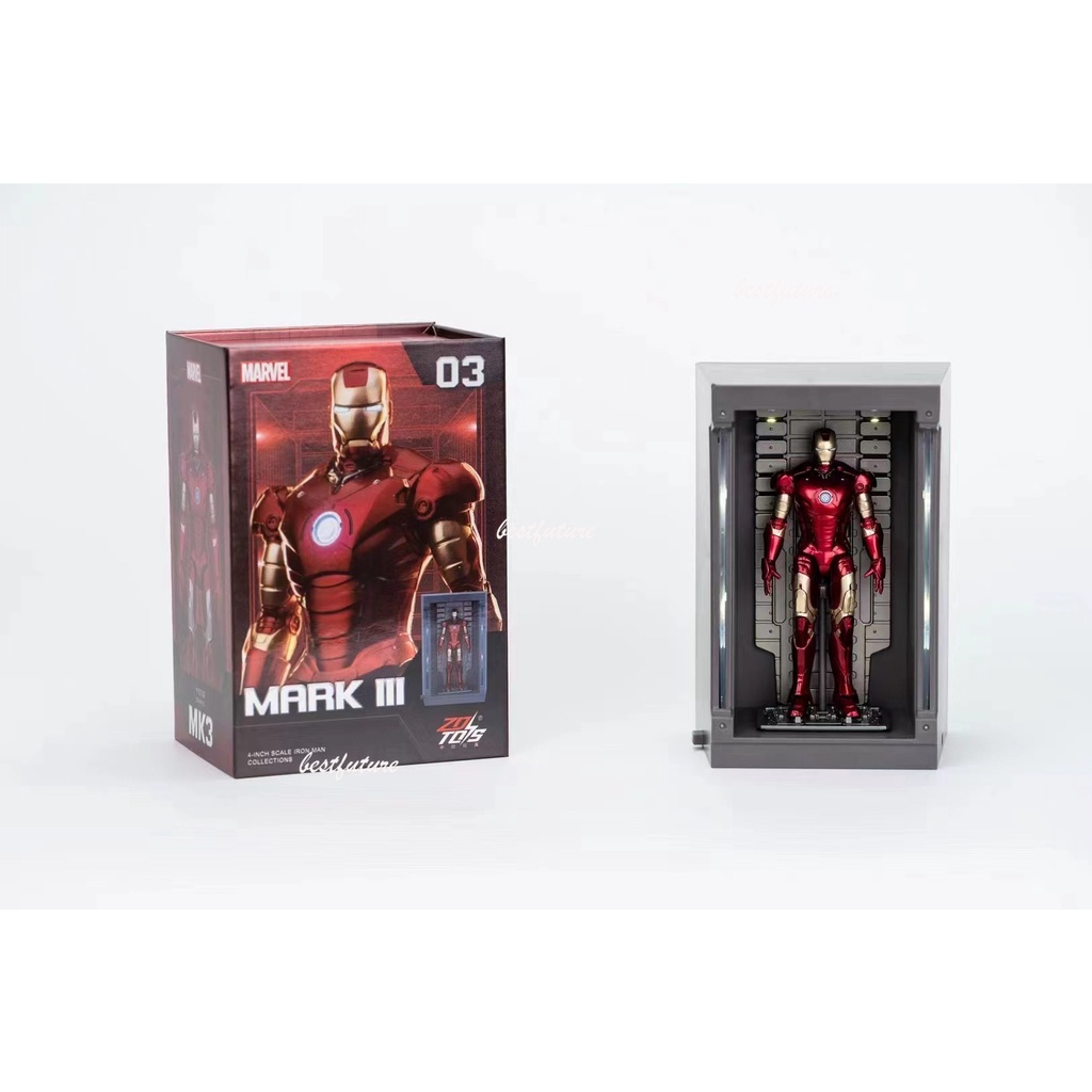 Marvel Mô Hình Nhân Vật Iron Man MK1-7 12cm