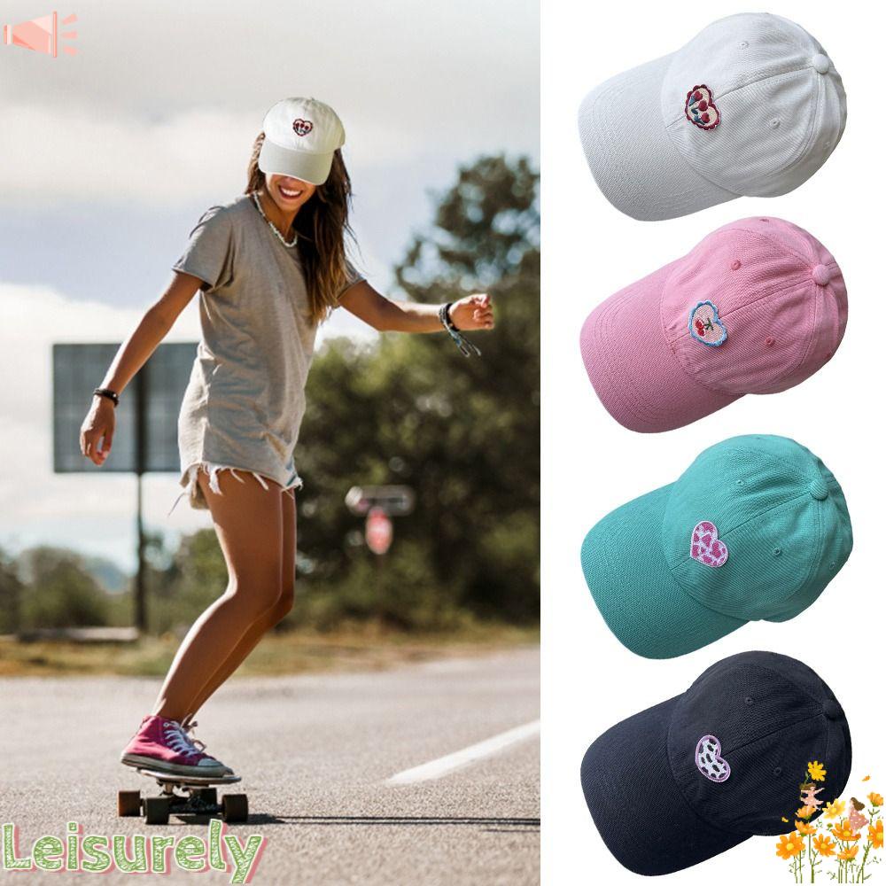 LEILY Nón Lưỡi Trai Thể Thao Thời Trang Unisex Cá Tính