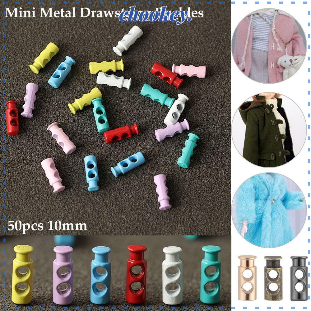 CHOOKEY Set 50 Nút Cài Mini 7 Màu Tự Làm Đồ Thủ Công Tiện Dụng