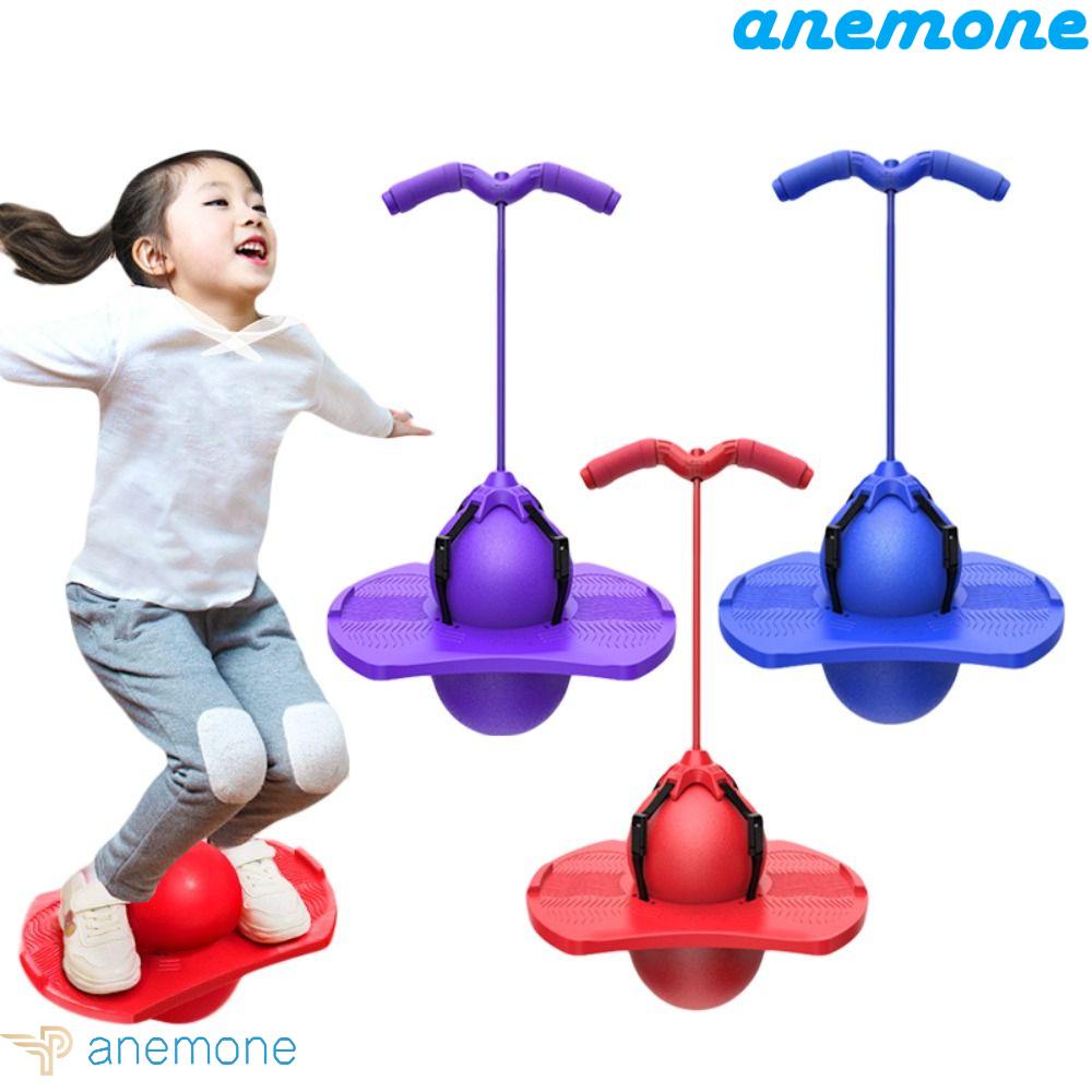 ANEMONE Đồ Chơi Bóng Nảy Kèm Tay Cầm Và Bơm Cân Bằng Vui Nhộn Cho Bé