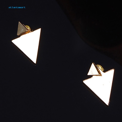 Túi Đựng Đồ Dùng Cao Cấp Tiện Dụng| Bông Tai HợP Kim HìNh Tam GiáC ĐíNh Đá Xinh XắN