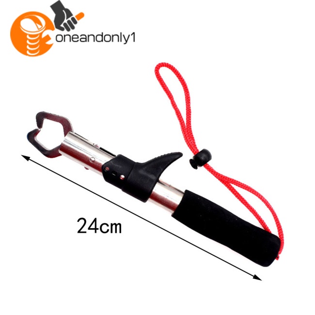 Kìm Kẹp Cá Bằng Thép Không Gỉ Có Thang Đo Trọng Lượng Tiện Lợi