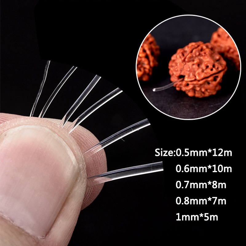 1 Cuộn Dây Co Giãn 0.5-1mm Làm Trang Sức Thủ Công