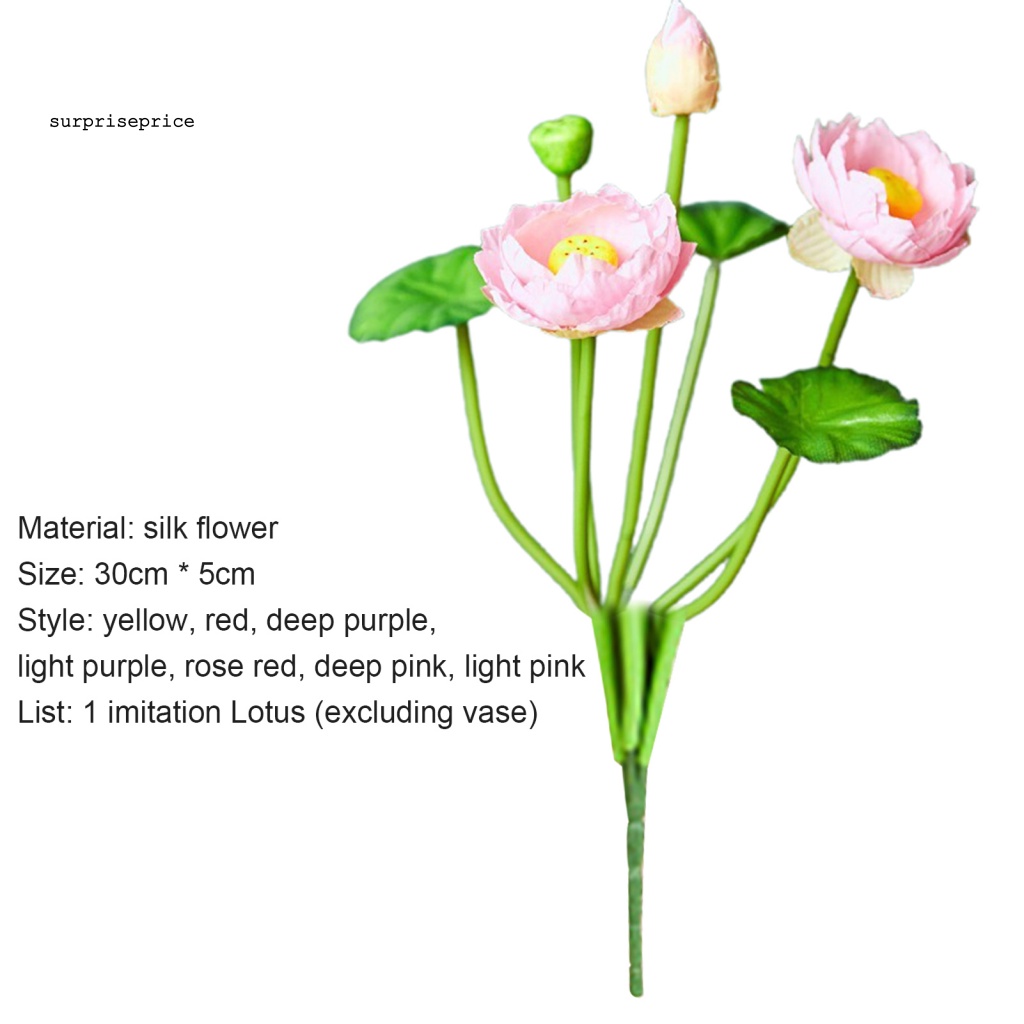 Bó Hoa Khô Nhân Tạo Bằng Lụa Tự Nhiên Dùng Trang Trí Nhà Cửa