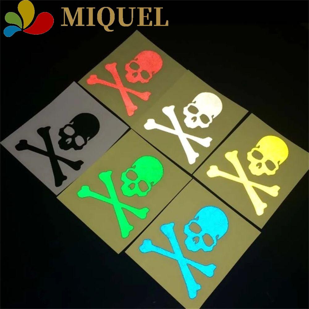 MIQUEL Miếng Dán Trang Trí Xe Đạp Hình Đầu Lâu Độc Đáo