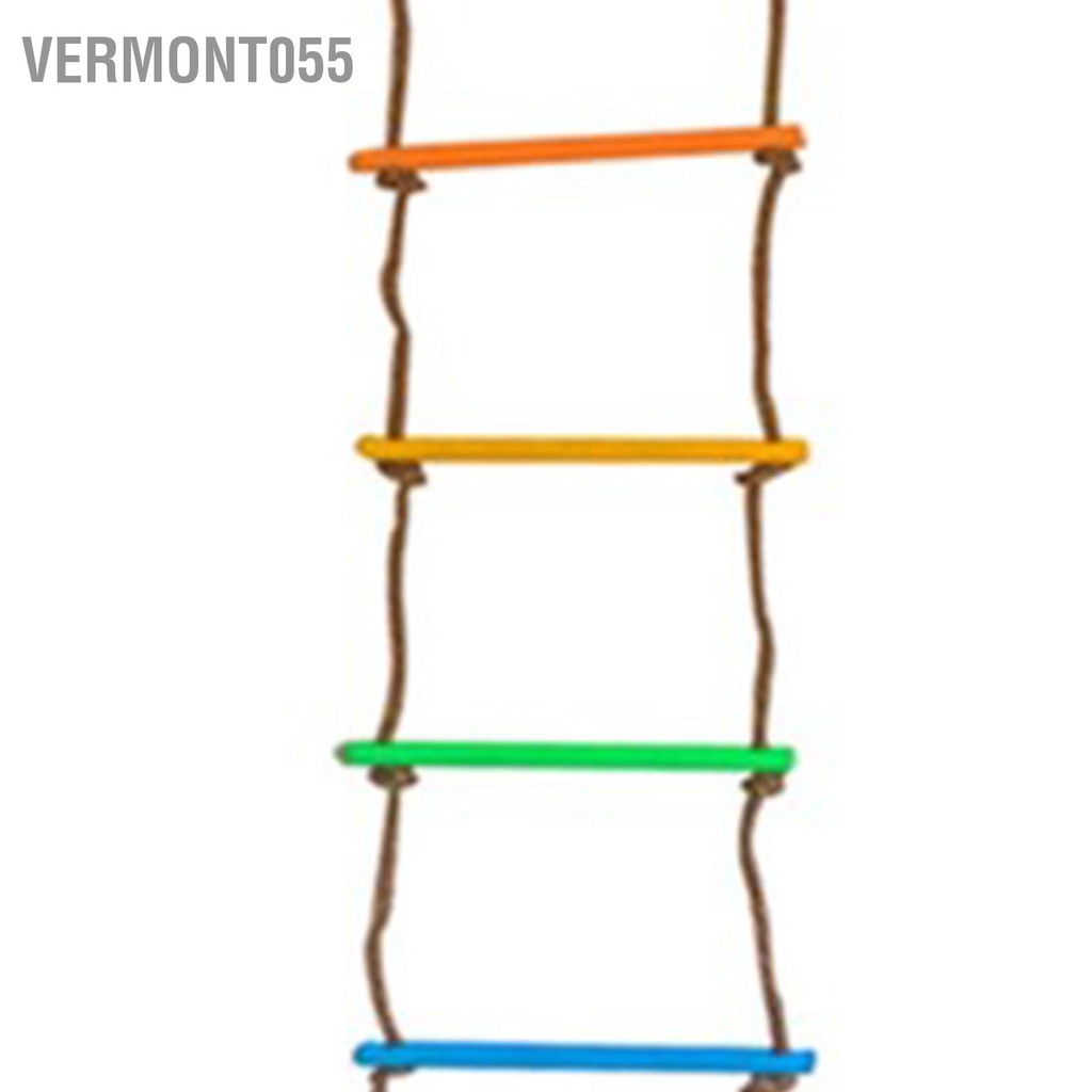 Vermont055 Trẻ Em Leo Dây Thang Lực Kéo Mạnh Nhiều Lớp Dệt Mềm Màu Sắc Nhà Núi Huấn Luyện Phụ Kiện Cho Gia Đình