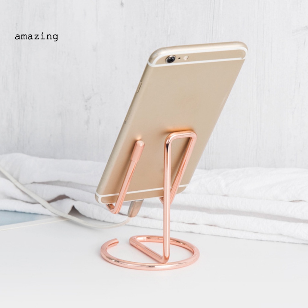 Giá Đỡ Điện Thoại / Máy Tính Bảng Bằng Hợp Kim Nhôm Để Bàn Tiện Dụng