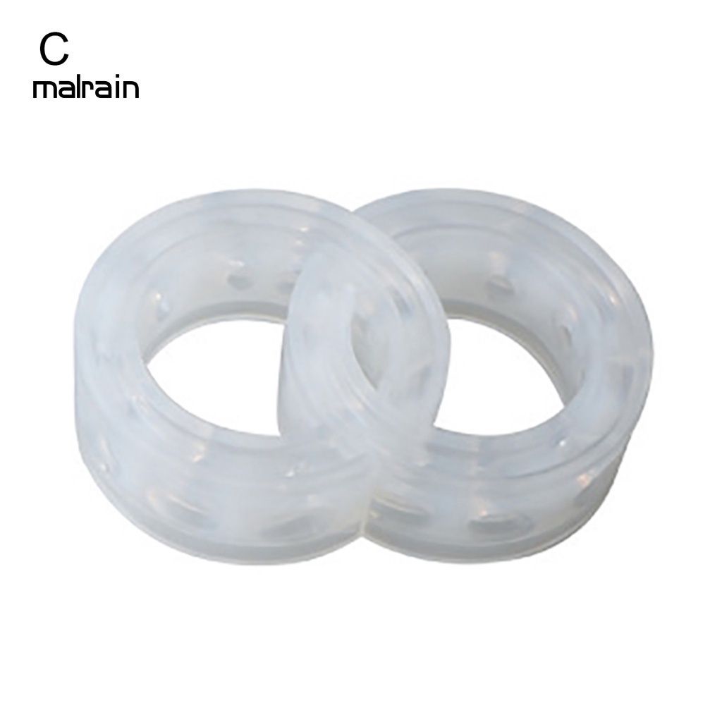 Set 2 Lò Xo Cao Su Giảm Xóc Trong Suốt Thông Dụng Cho Xe Hơi