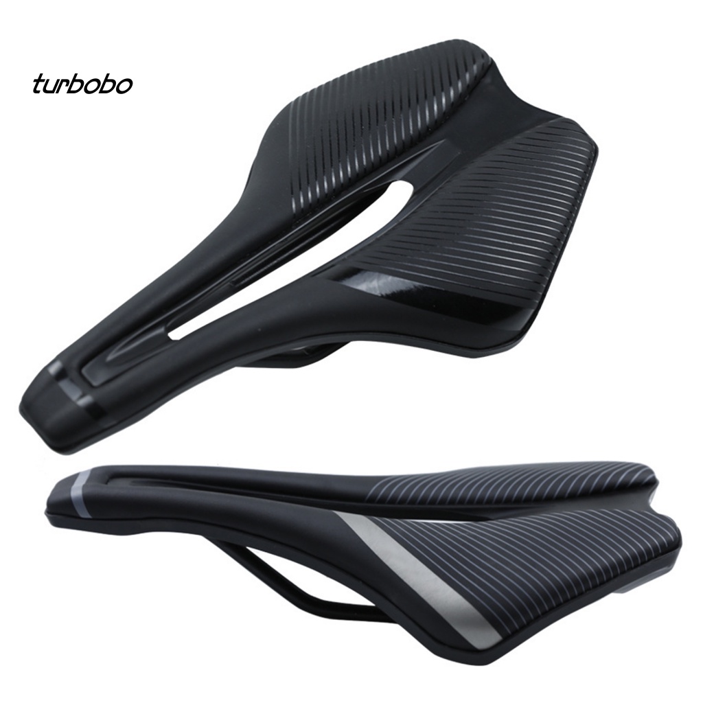 Yên Xe Đạp Leo Núi Giả Da In Họa Tiết Sọc Tiện Dụng