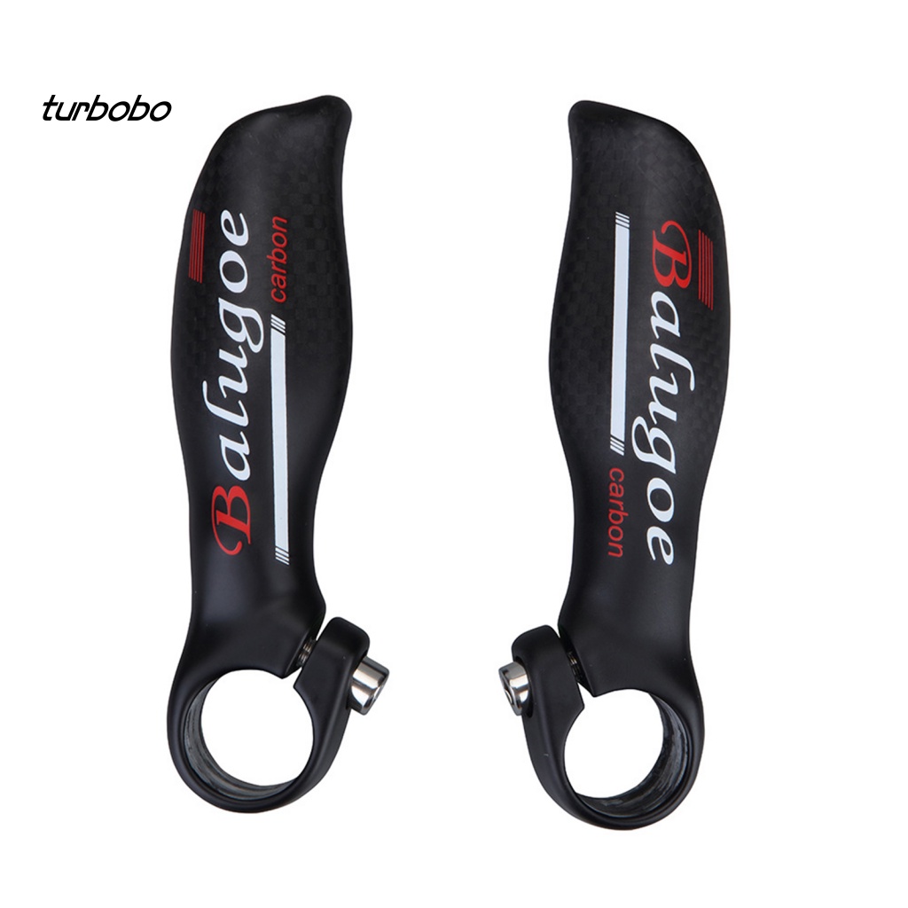 1 Cặp Còi Sợi Carbon Gắn Tay Lái Xe Đạp Chống Mài Mòn