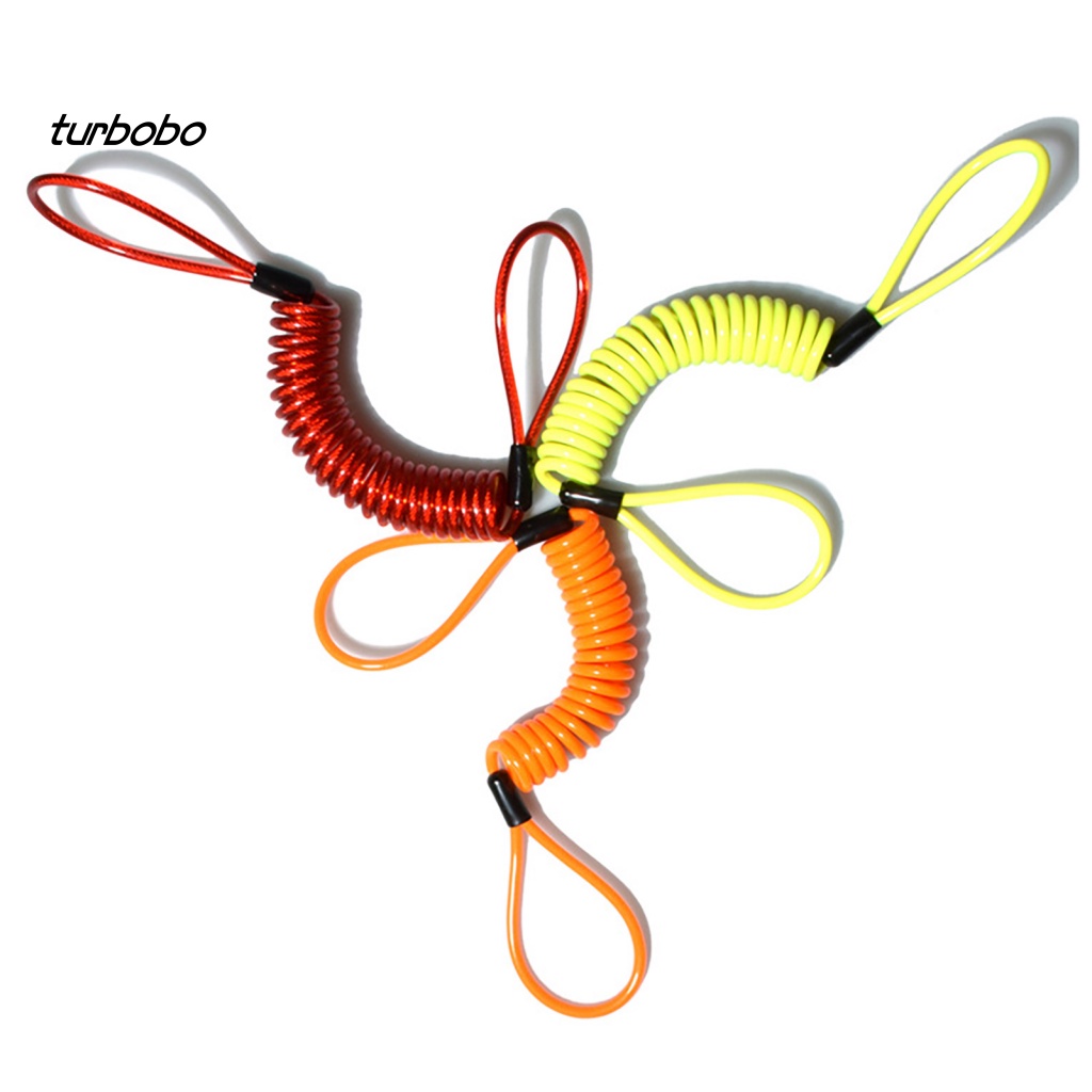 Dây Khóa Đĩa Phanh Cảnh Báo Bằng Thép Co Giãn Chống Mòn Chống Ăn Mòn Màu Sắc Tươi Sáng Cho Xe Máy