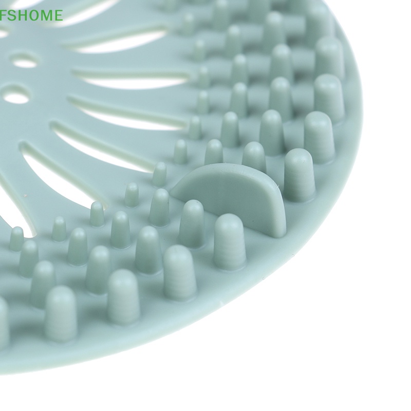 Nắp Đậy Chặn Tóc Bằng Silicone Cho Ống Thoát Nước Bồn Rửa