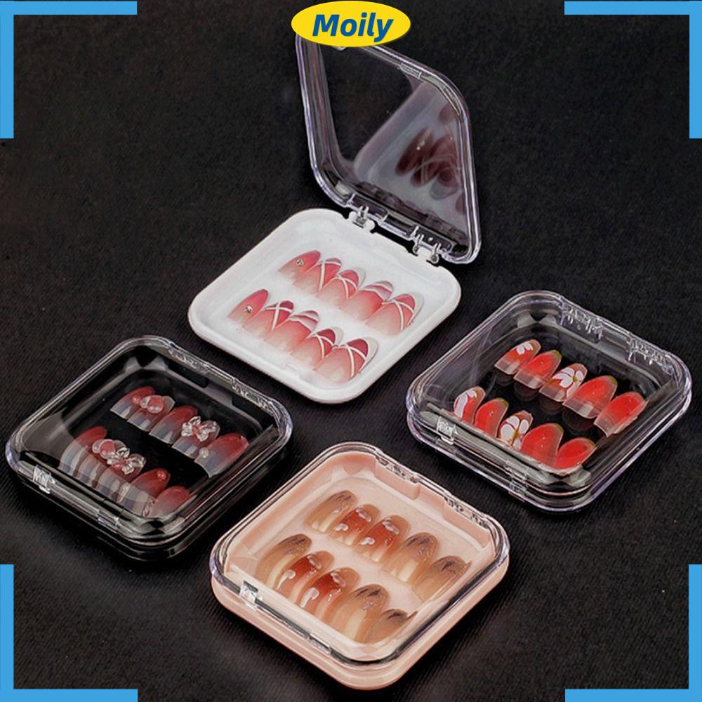 MOILYVN Hộp Đựng Đồ Trang Sức Để Bàn Đa Năng Hình Vuông