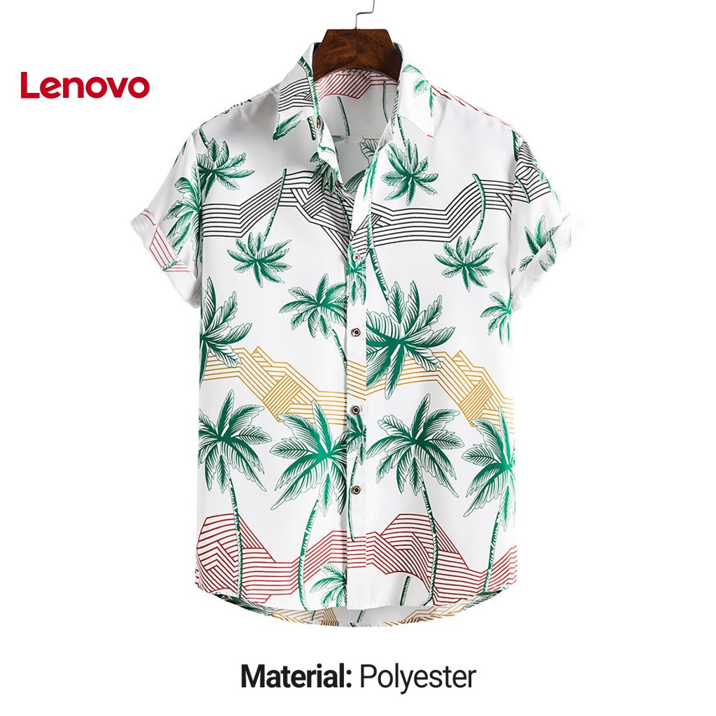Áo Sơ Mi Tay Ngắn Cổ Bẻ In Họa Tiết Hoa Hướng Dương Phong Cách Hawaii Thời Trang Mùa Hè Cho Nam
