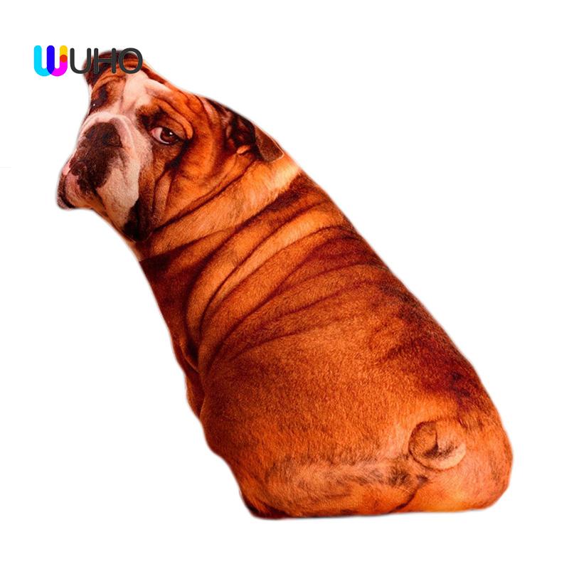 Động vật hình chó ném sang trọng đầy PP