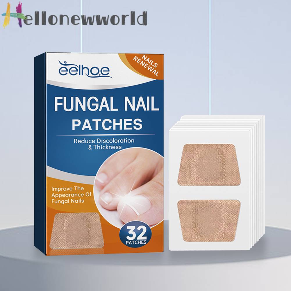 Bộ 32 Miếng Dán Điều Chỉnh Móng Tay Co Giãn Thoáng Khí Dễ Sử Dụng