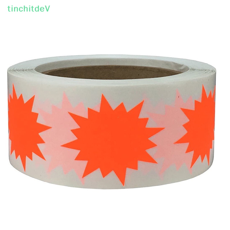 Cuộn 500 Nhãn Dán Đánh Dấu Mã Vạch Màu Sắc 1 Inch Tiện Dụng