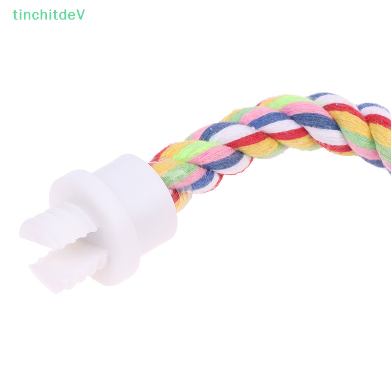 1 Đồ Chơi Nhai Gặm Dạng Dây Bện Kích Thước 30 / 40 / 55 / 80 / 100cm Dành Cho Chim Vẹt