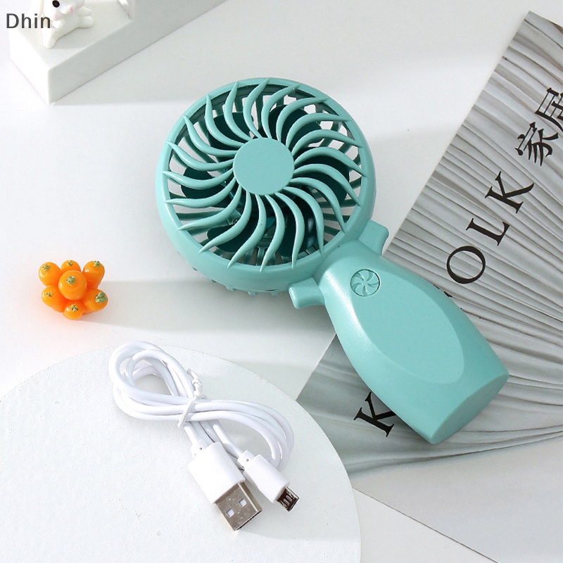 [Dhin] Portable Small Fan Fan Lightweight Lazy Fan Gift Mini Fan Creative Small Fans Pocket Hand-held Fan Wedding Gift COD