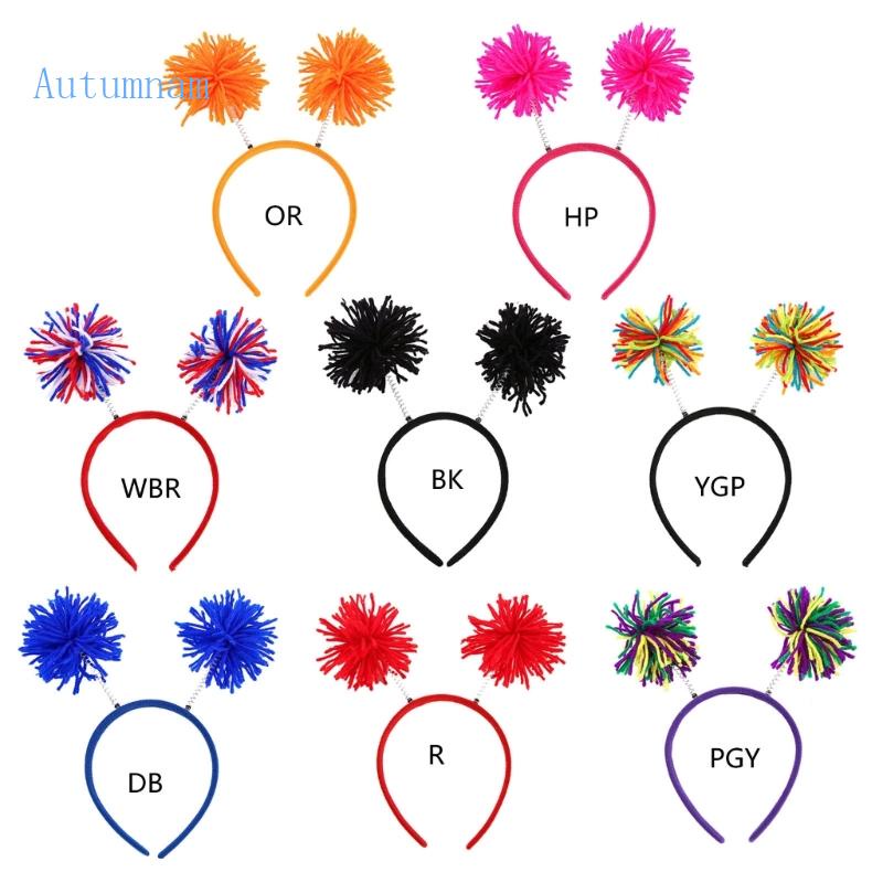 Băng Đô Đội Đầu Có Tóc Giả Nhiều Màu Sắc Dành Cho Tiệc Tùng Lễ Hội