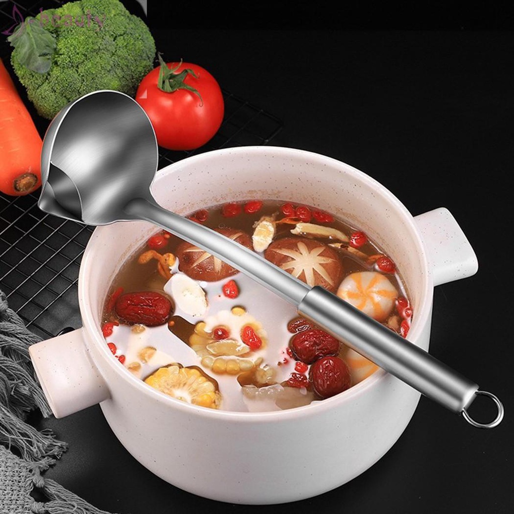 Muỗng Múc Canh Có Lưới Lọc Dầu Tiện Dụng