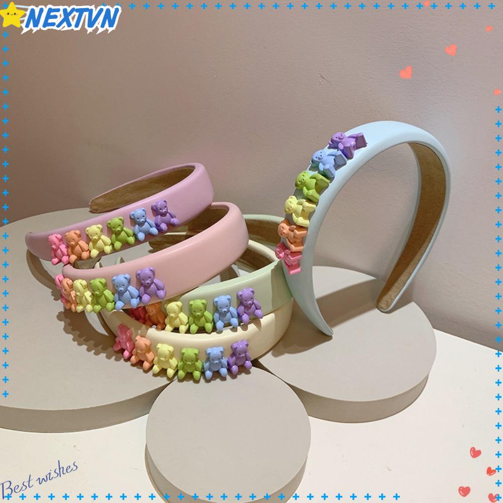 NEXTVN Băng Đô Cài Tóc Hình Gấu Dễ Thương Cho Nữ