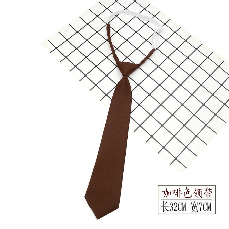 Cà Vạt Nơ Màu Đen / Xám / Đỏ / Nâu Kiểu Nhật Bản Dễ Thương Cho Học Sinh