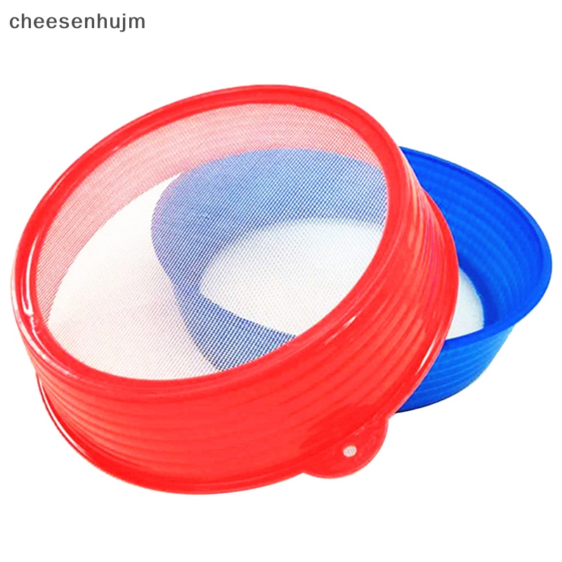 Dụng Cụ Rây Bột Bằng Nhựa Hình Tròn 19cm Cầm Tay Tiện Dụng Cho Nhà Bếp