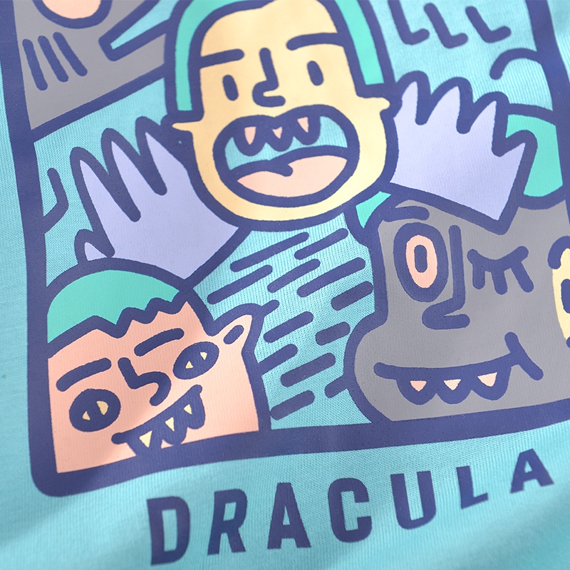 Áo Thun Cotton Trung Tính Dáng Rộng Tay Ngắn Mùa Hè 2023 Mới Cho Bé Trai