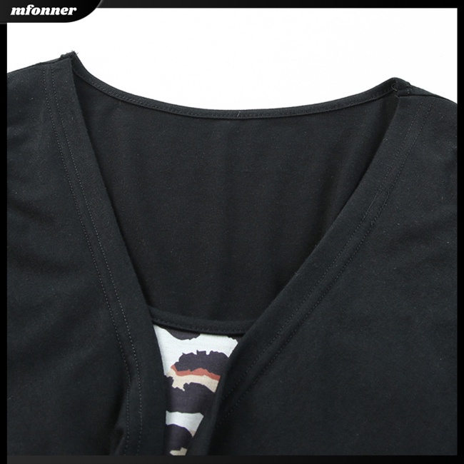 Áo Thun Sát Nách Dáng Rộng Thoáng Khí In Họa Tiết Da Báo Thời Trang Mùa Hè Cho Nữ