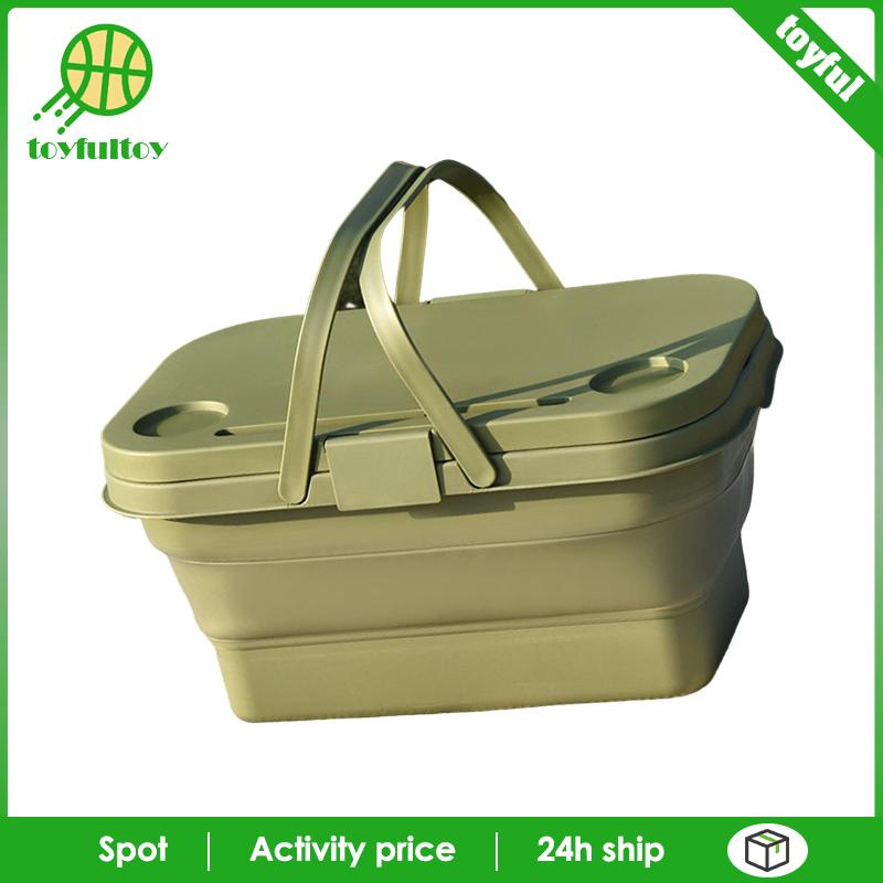 Giỏ Đựng Đồ Dùng Có Thể Gấp Gọn Tiện Dụng Mang Theo Cắm Trại / Dã Ngoại