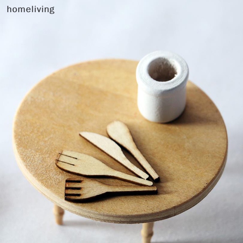 Bộ Dụng Cụ Nhà Bếp Mini Tỉ Lệ 1: 12 Trang Trí Nhà Búp Bê