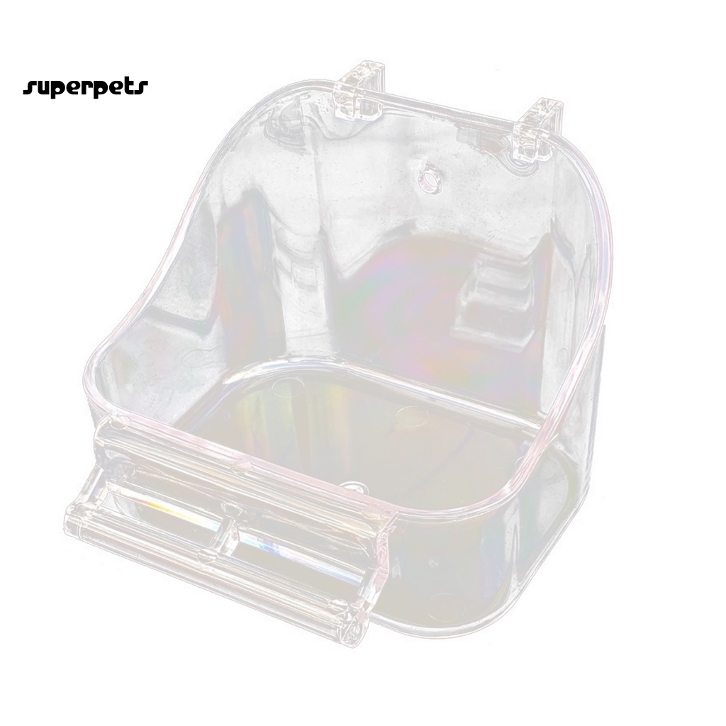 Bồn Tắm Cho Chim Chống Trầy 2 Màu Tiện Dụng