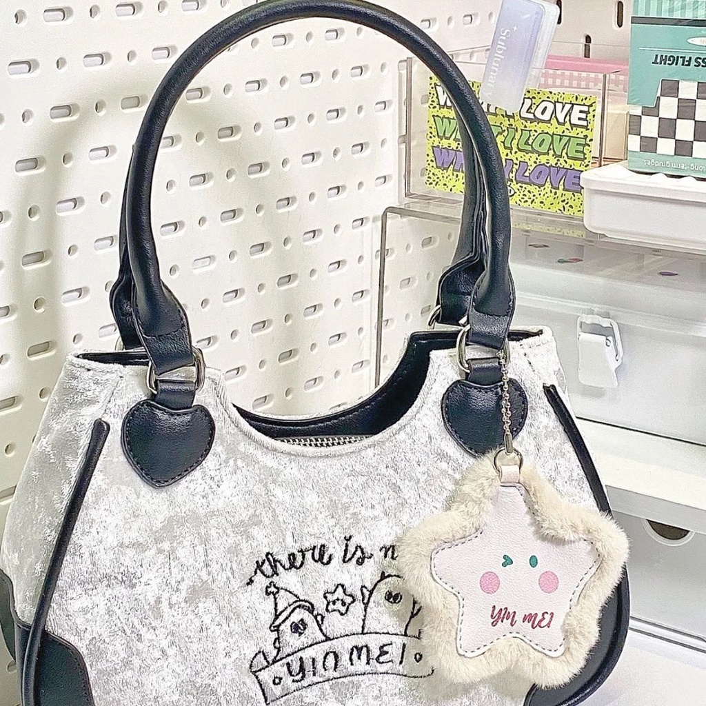 Túi Xách Dây Xích Đeo Vai Thiết Kế Đơn Giản Hợp Thời Trang