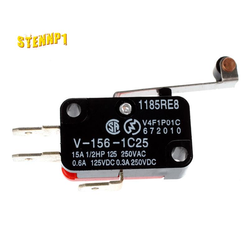 Công Tắc Bản Lề Mini SPDT Snap Action LOT - Đỏ Và Đen